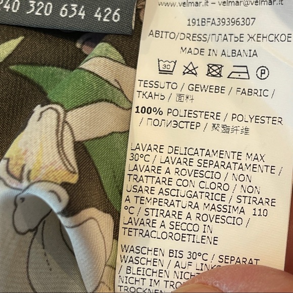 NEW Blugirl Folies Size 12 Sleeveless Black Lace Floral Trapeze Sun Dress - Picture 13 of 14